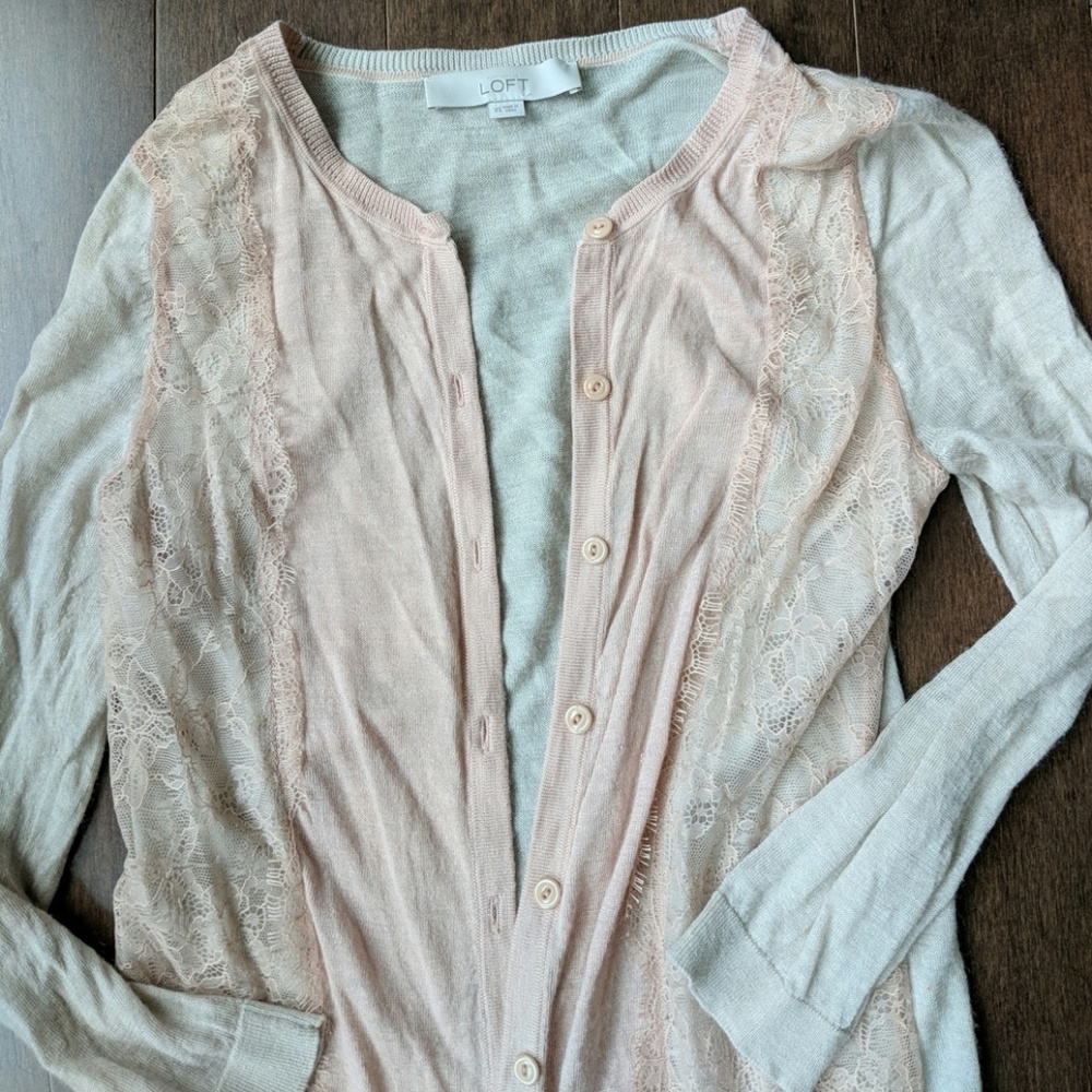 Loft Lace Cardigan